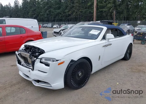 2016 Rolls-Royce Dawn from USA, damaged, VIN SCA666D59GU102344